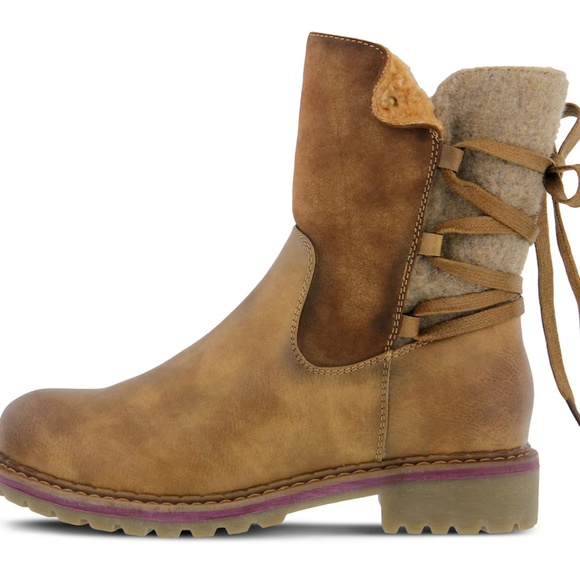 Patrizia by Spring Step Dawna Bootie (Brown) - 36 - Picture 16 of 16